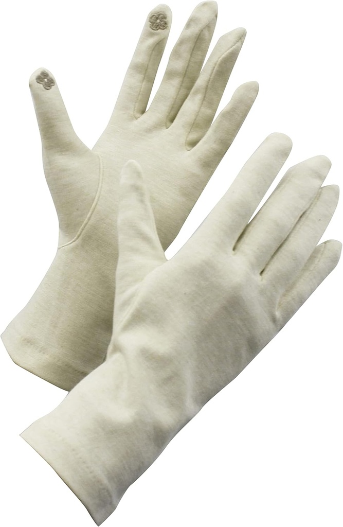 AvrupaPO Sunblock Gloves Organik Pamuk UV Koruma Açık Kapalı Kadın Kuru Hassas Eczema Hand Care