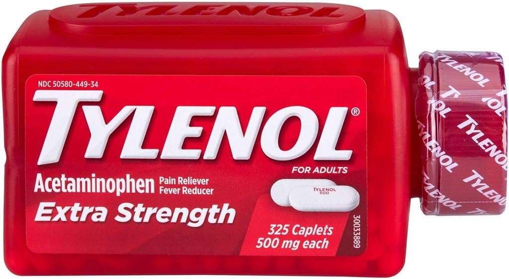 Tylenol Ekstra Güçlü Acetaminophen 500 Mg (325ct)