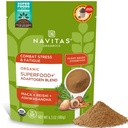 Navitas Organiks Superfood+ Stres Desteği için Adaptogen Plastik (Maca + Reishi + Ashwagandha), 6.3oz Bag, 30 Hizmet - Organik, Non-GMO, Vegan, Gluten-Free, Keto & Paleo.