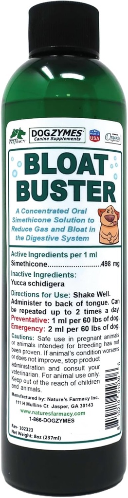 Σκυλοενζύμια Bloat Buster (8 Ουγγιά)