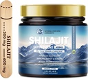 M inç 600 mg Shilajit Pure Sibirya Organik Shilajit Giyim - Erkekler ve Kadınlar için Enerji, Güçlü ve Immunity için Yüksek Potency for Energy, Strength & Immunity