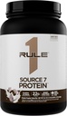Kural 1 Kaynak 7 Protein – Decadent Flavor, Velvety Smooth Texture, 22g Anytime proteini ve 10g Doğal Occurring EAAs Per 7 Premium Kaynaklardan (1.8 Pounds*, Cookies & Cream)