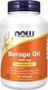 Şimdi Gıdalar Tamamlıyor, Borage Oil 1000 mg with 240 mg of GLA (Gamma Linolenic Acid), 120 Softgels