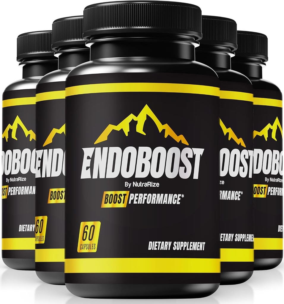 NutraRize (Erkekler için 5 Endoboost - (Official) Endoboost Performansı, Tamamlar, Capsules, Endoboost İncelemeleri Erkekler Sağlığı Pills Pro Gelişmiş Formula (300 Capsules)