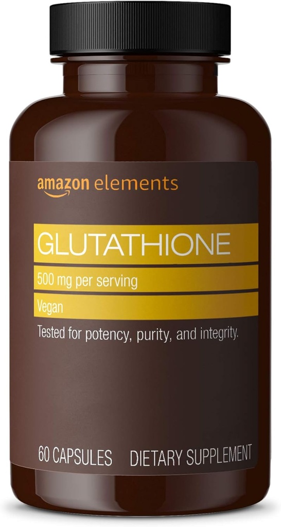 Elements Glutathione 500 mg 60 Capsules