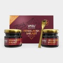 VASU Ayurveda Himalaya Shilajit Giyim 400 mg - Laboratuvar Fulvic Acid & 85+ Trace Minerals ile Doğal Enerji programlanabilir - Erkekler ve Kadınlar için Saf Shilajit - 100 Days Supply for Strength & Stamina (2-Pack)