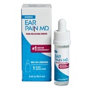 Eosera Ear Pain MD® - 4% Λιδοκαΐνη Αυτικές σταγόνες για τη μέγιστη αντοχή του πόνου ανακούφιση - Γρήγορη δράση, Numbing θεραπεία του αυτιού για ενήλικες & παιδιά (12, 5 mL)
