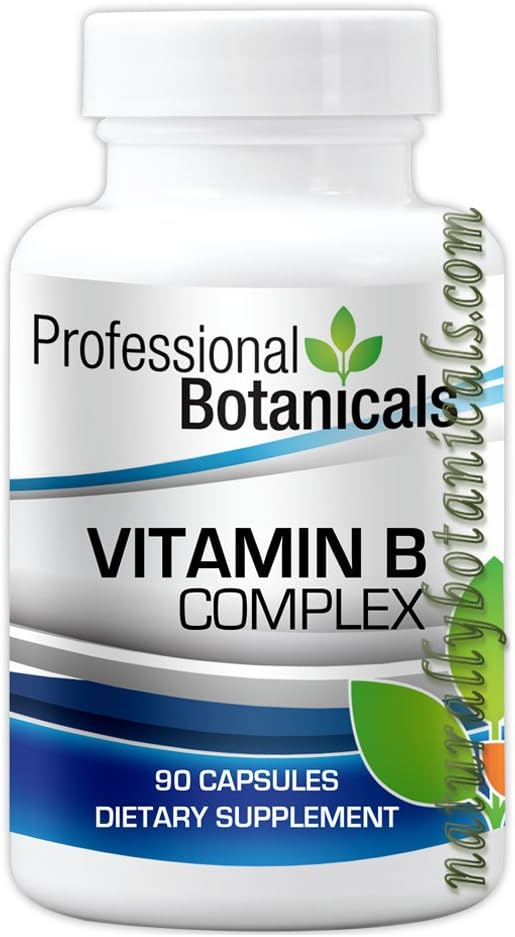Profesyonel Botanik Vitamin B Kompleksi - 90 Vegetarian Capsules