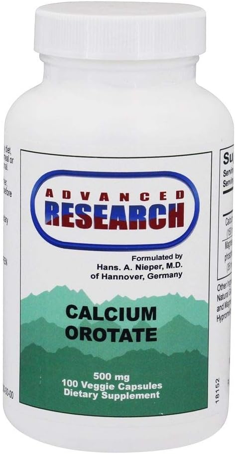 Dr. Hans Nieperdis Orotate Capsules, 100 Kont