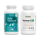 Jigsaw Health Sche | Alaskan Cod Liver Oil, 180 Softgels ve Pureway-C Plus, 120 Capsules