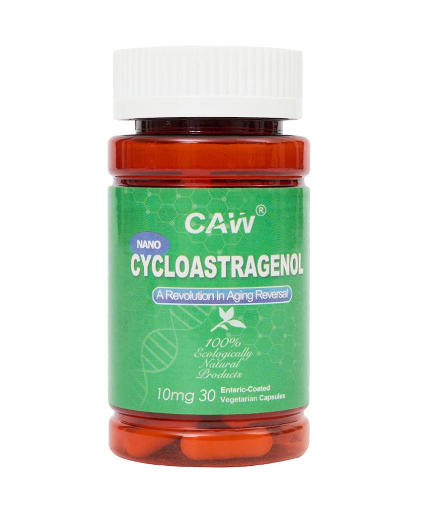 CAW Nano cycloastragenol 98% 10mg 30 Caps 