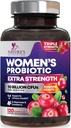 Kadınlar için Probiyotikler Sağlık Desteği - 90 Milyar CFU Kadın Probiyotik, 16 Strains, Cranberry, Vaginal Probiyotik with Prebiyotiks, PH, Immune, Urinary, & Feminine Health Support, 120 Capsules