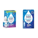 TheraTears Kuru Göz Terapisi Kuru Göz Ölüyor, Kuru Gözler için 1 fl oz Şişe Twin Pack, (2 x 30mL Şişeler) ve Sıvı Gel Gecesi Kuru Gözler için Duş, Single-Use Vials, 30 Count