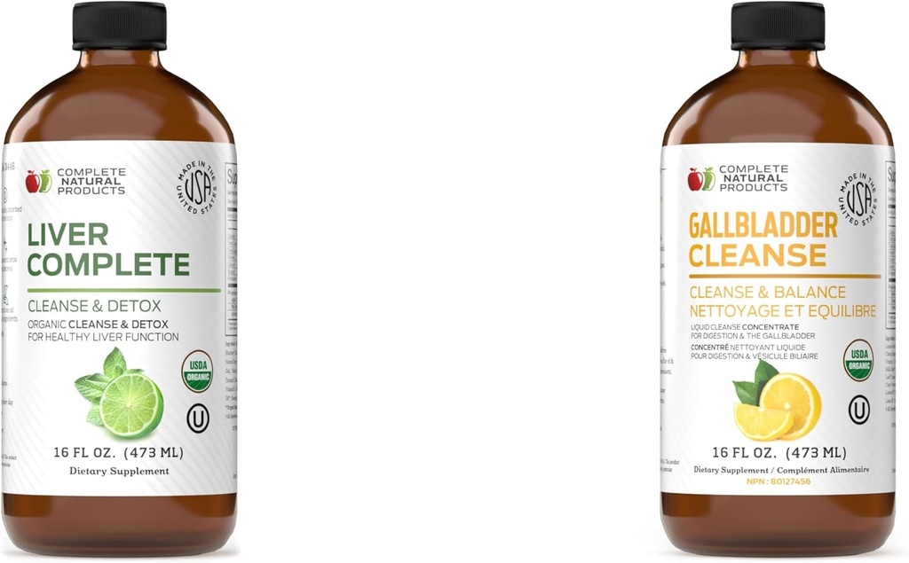 Tamam Natural Products Liver Complete 16oz & Gallbladder Tamam 16oz Sche