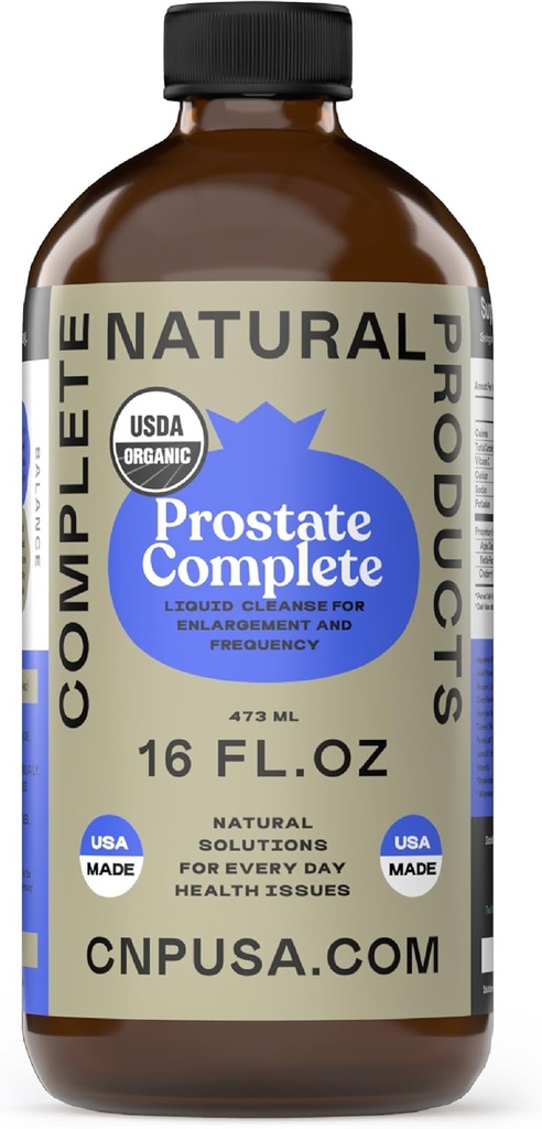 Πλήρης φυσική προϊόντα Prostate Πλήρης - γυάλινο μπουκάλι 16oz