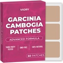 Garcinia Cambogia Patches (160 of 60) - Kadınlar ve Erkekler için% 100 Doğal Patch - B12 & Pyum - Enerji, Focus & Body Support - Gelişmiş Formula