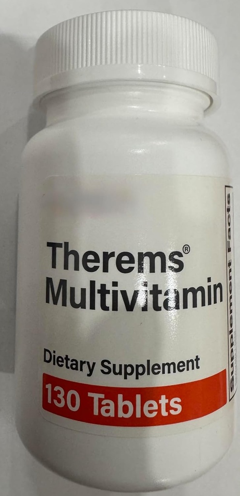 Multivitamin Therems (A 1500mcg C 90mg D 400IU E 13.6 mg Thiamine 3 mg Riboflavin 3.4 mg Niacin 20 mg B6 3 mg Folate 400 C12 9mcg Biotin 3063