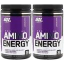 Βέλτιστη Διατροφή, (2 Pack Essential Amin.O. Ενέργεια, Concord Grape, 9,5 oz (270 g)