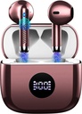 Kablosuz Earbuds, Bluetooth 5.4 Ear Buds LED Power Display Schneiders Bass Stereo, Bluetooth Earbuds in-Ear Gürültü Cancelling Mic, 40H Playback Mini Case IP7 Su Ürünleri Earphones for Android iOS