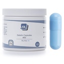 Boş Kapsüller Boyutu 00 - Sky Blue Colored Gelatin - 120 Kont - Fits Capsule Capsule Tray - DIY Toz Supplement Pills için Kolay Snap Katıldı - Sertifikalı Hell