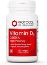 Protokol D3 2,000 IU - Immune Support, Sağlıklı Kemikler ve Dişler - 120 Softgels