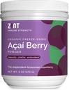 Zint Acai Toz Organik: Raw Freeze kıl Acai Brezilyalı Whole Berry - Immune Support - Superfood Vegan Plant Protein for Acai Bowls, Smoothies & Cleanse Shakes, 6 ozz