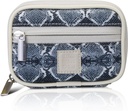 Easy Kit Pill Case - Medical Weekly Medicine Organizer with Reforce Seven-Day Vitamin & Supplement Box (Silver Snake Skin)