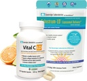 Ανοσία και Gut Health Bundle - 34 Ημέρες Προμήθεια του Colostrum-LD και 60 Ημέρες Προσφορά του Vital C. με τριανταφυλλιές και βιοφλαβονοειδή.