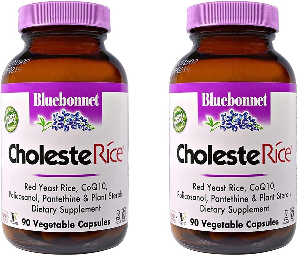 Bluebonnet Beslenme, CholesteRice, 90 Veggie Caps - 2pc