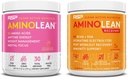 RSP NUTRITION AminoLean Pre Workout Energy (Pink Lemonade 30 Hizmet) ile Mercan kurtarma Post Workout Boost (Kan 30 Hizmet)