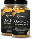 KaraMD Comfort Guard X24 | Ortak ve Hareket Desteği Tamam | Turmeric Curcumin, Boswellia & Ginger | Ease Kas Discomfort & Ortak Stiffness | Non-GMO, Gluten Free & Vegan Friendly (2 Pack)