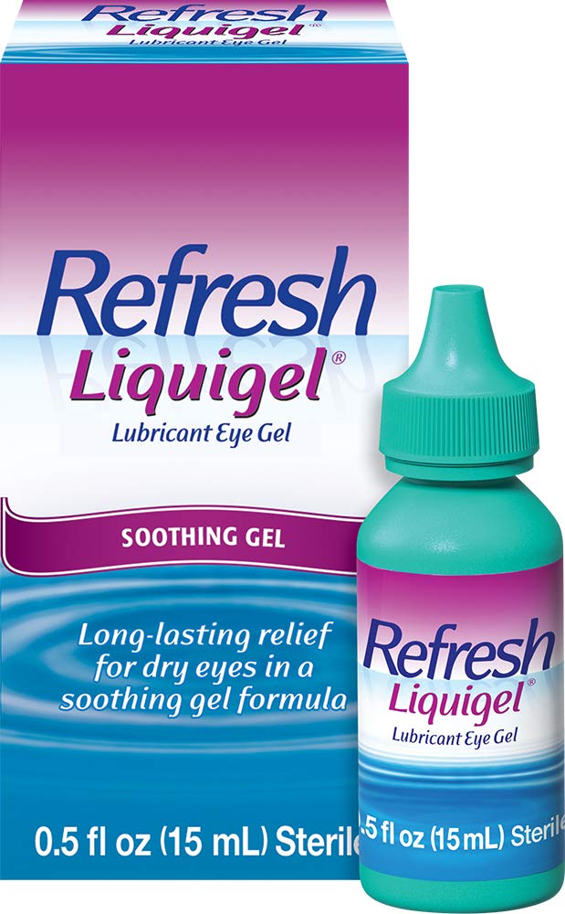 Rene Liquigel Lubricant Eye Gel Drops, 0,5 Fl Oz Sterile