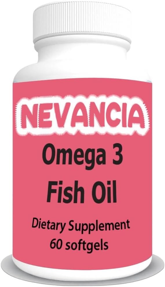 Omega-3 Fish Oil High in DHA & EPA, 1200 mg Omega-3, Ultra Potent, Kalp ve Beyin Sağlığı, Doğal Limon Flavour, 60 Softgels
