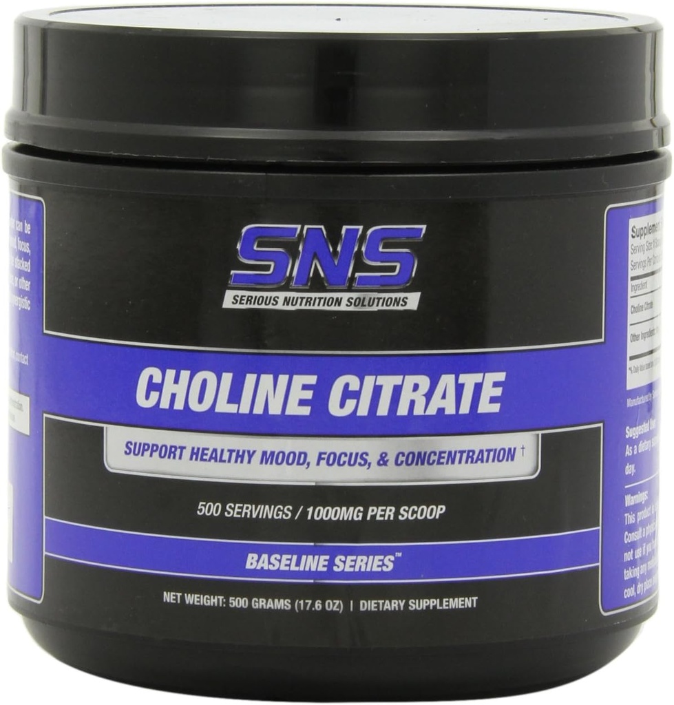 Ciddi Beslenme Çözümü Choline Citrate Toz, 500 Grams
