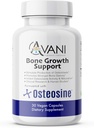 Avani Health - Osteosine Bone Growth Support - Bonedis Levels and Bone Strength - BioPerine ve AstraGin ile Uzlaştırma - Gluten Free Bone Supplement - 30 Vegan Capsules