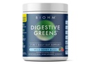 BIOHM Digestive Greens, Green Superfood Toz (7.4 Oz, 30 Hizmet) Immune & Gut Health Support with Antioksis, Vitamins, Probiyotiks & Enzymes, Good Source of Fiber Berry Flavor Flavor