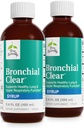Terry Natural Bronchial Clear Liquid - Respiratory Support for Bronchial & Lung Health - Bronchial Support for Respiratory Health - Sağlıklı Lung Support for Yetişkinler & Çocuklar - 3.4 fl oz (Pack of 2)