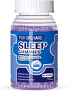 Sleep Gummies, Magnezyum & L-Theanine ile Yetişkinler için Doğal Uyku Gummies, Strength Melatonin Gummies Sleep Aid for Yetişkinler, 60 Count