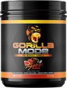 Gorilla Mind Pre workout - Μαζικές αντλίες Laser Focus Energy Power - L-Citrulline, Creatine, L-Τυροσίνη, Betaine, Hydroprime, Alpha-GPC, 400mg καφεΐνη, Huperzine A - 800g (Αίμα Τίγρεων)