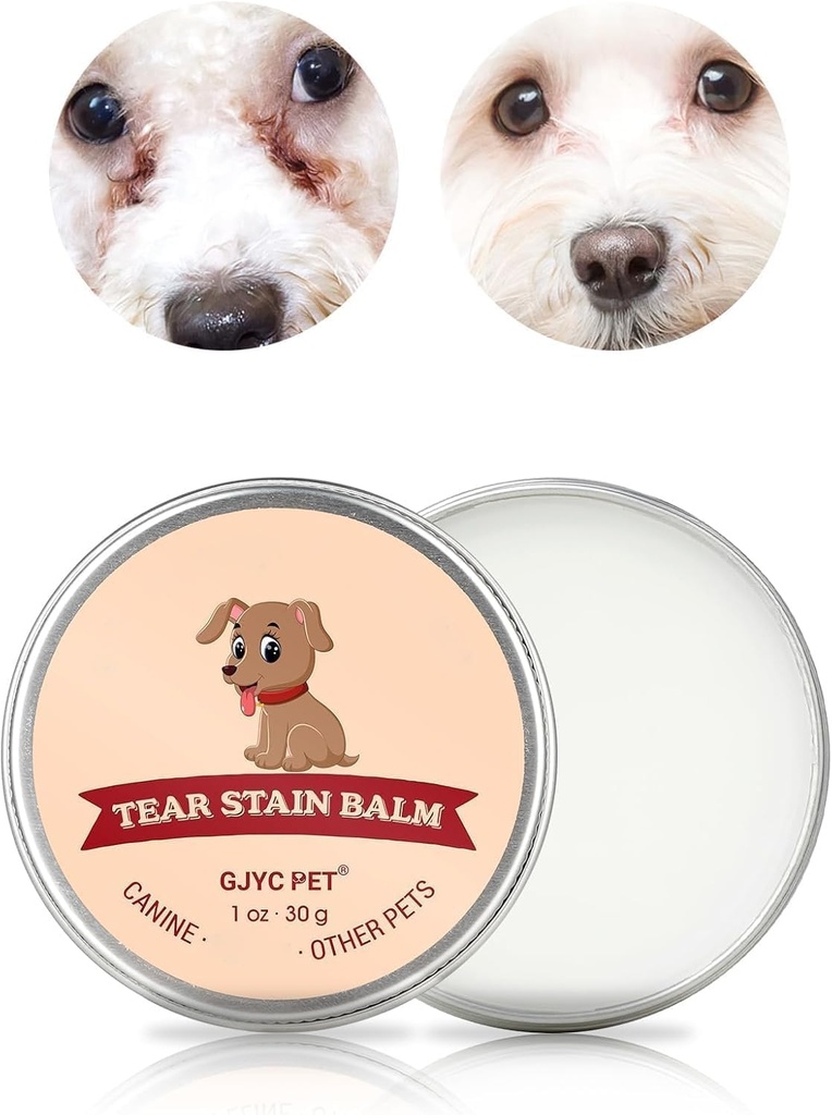 Tear Stain Dressr for Dogs 1oz - Dog Tear Stain Rer for White Dogs, Pet Eye Bright, Dog Eye Care for Tear Stains, Dog Eye Booger Rer, Cat Tear Stain Rer, Eye Stain Rer for White Fur