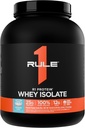 Κανόνας 1 R1 Πρωτεΐνες Whey Isolate - Με 25g Πρωτεΐνη & 6g BCAA Αποκλειστικά από Απομονωμένες & Υδρολυμένες Πηγές για την αποκατάσταση προπόνησης (5 Λίρες*, τούρτα γενεθλίων)