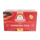 Baumann Premium Amerikan Membran Çay Çantaları (20 Çay Çanta) - Gerçek Panax Wisconsin Grown Panax Ginseng Herbal Çay - Gelişmiş Focus & Enerji için Antioksitler ile Sağlıklı Yeşil Çay