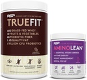 RSP NUTRITION Vegan AminoLean Pre Workout Energy (Acai 25 Servers) με TrueFit Protein Powder (Chocolate 2 LB)