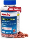 TIME-CAP LABS, INC. Zamanlı Ibuprofen 200 mg 1000 Tabletler - Ağrı Yardım Tabletleri ve Ateşi - Baş Ağrısı, Erkeklerintrual Pain, Tooth Aches, Muscular, Arthritis Pain & Body Aches