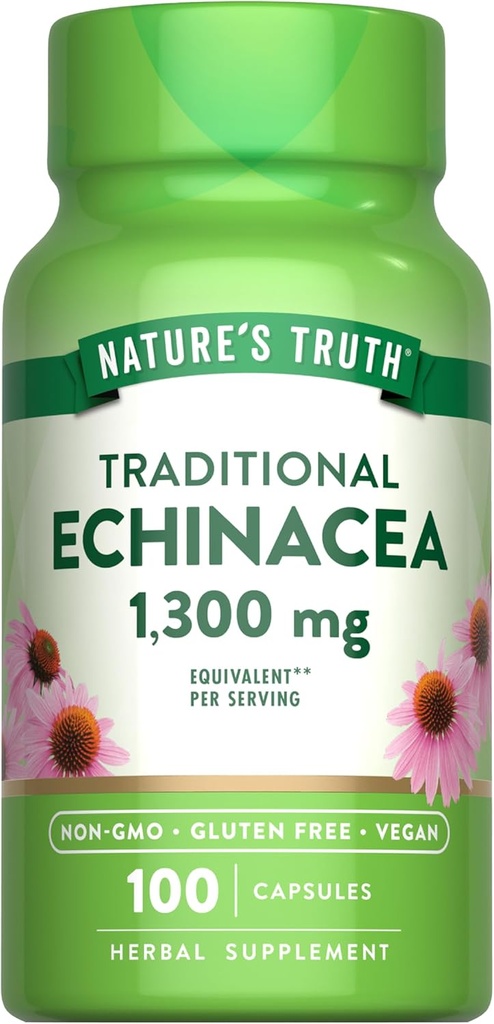 Nature's Truth Echinacea Extract Κάψουλες 