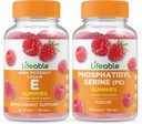 Lifeable Vitamin E + Phosphatidylserine (PS), Gummies Sche - Great Tasting, Vitamin Supplement, Gluten Free, GMO Free, Chewable Gummy