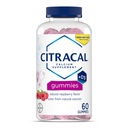 Citracaluba Gummies, Vitamin D3 ile birlikte, 12+, Doğal Raspberry Flavor, 60 Kont