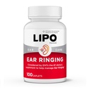 Lipo Flavonoid Ear Ringing - Doctor-Recommended for Ringing Ears – Clinically Proven Lemon Bioflavonoid Complex with Vitamins C, B1, B2, B6, B12, & Calcium - 100 Caplets