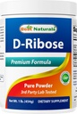 Best Naturals D-Rιβόζη σκόνη 1 λίρα