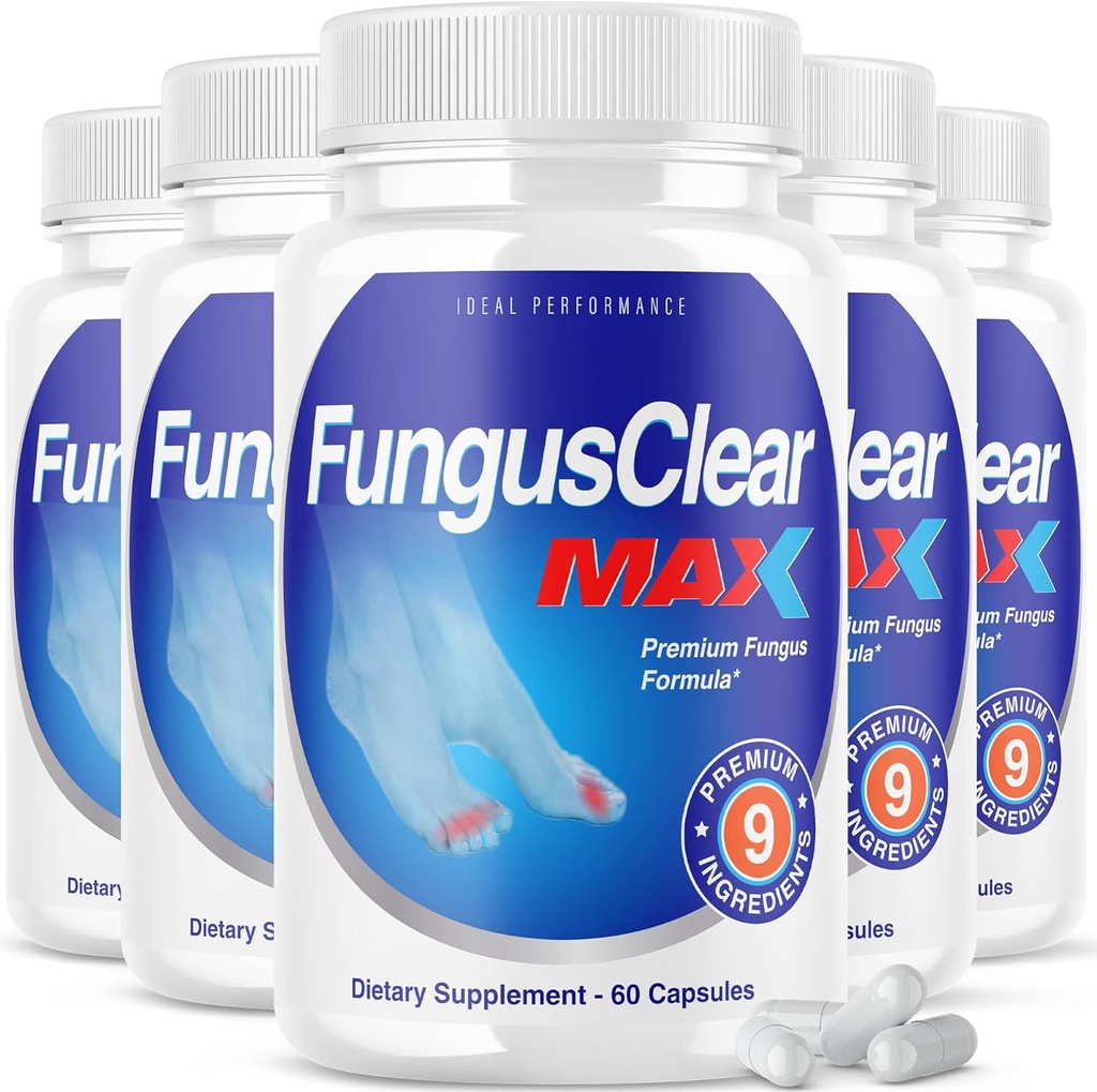 ΙΔΑΝΙΚΗ ΕΠΙΔΟΧΗ (5 συσκευασία) Fungus Clear Max Χάπια Toenail (300 κάψουλες)